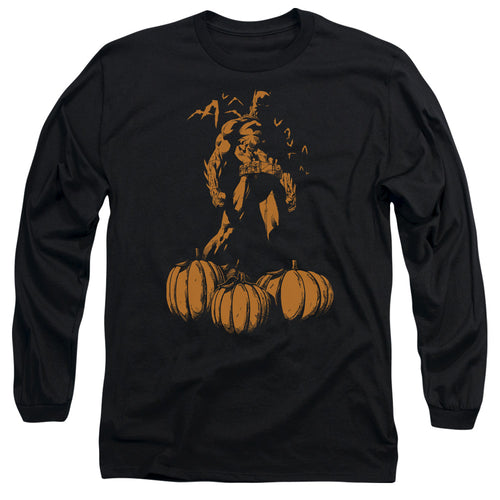 Batman A Bat Among Pumpkins Long Sleeve T-Shirt
