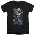 Superman Faster Than V-Neck T-Shirt