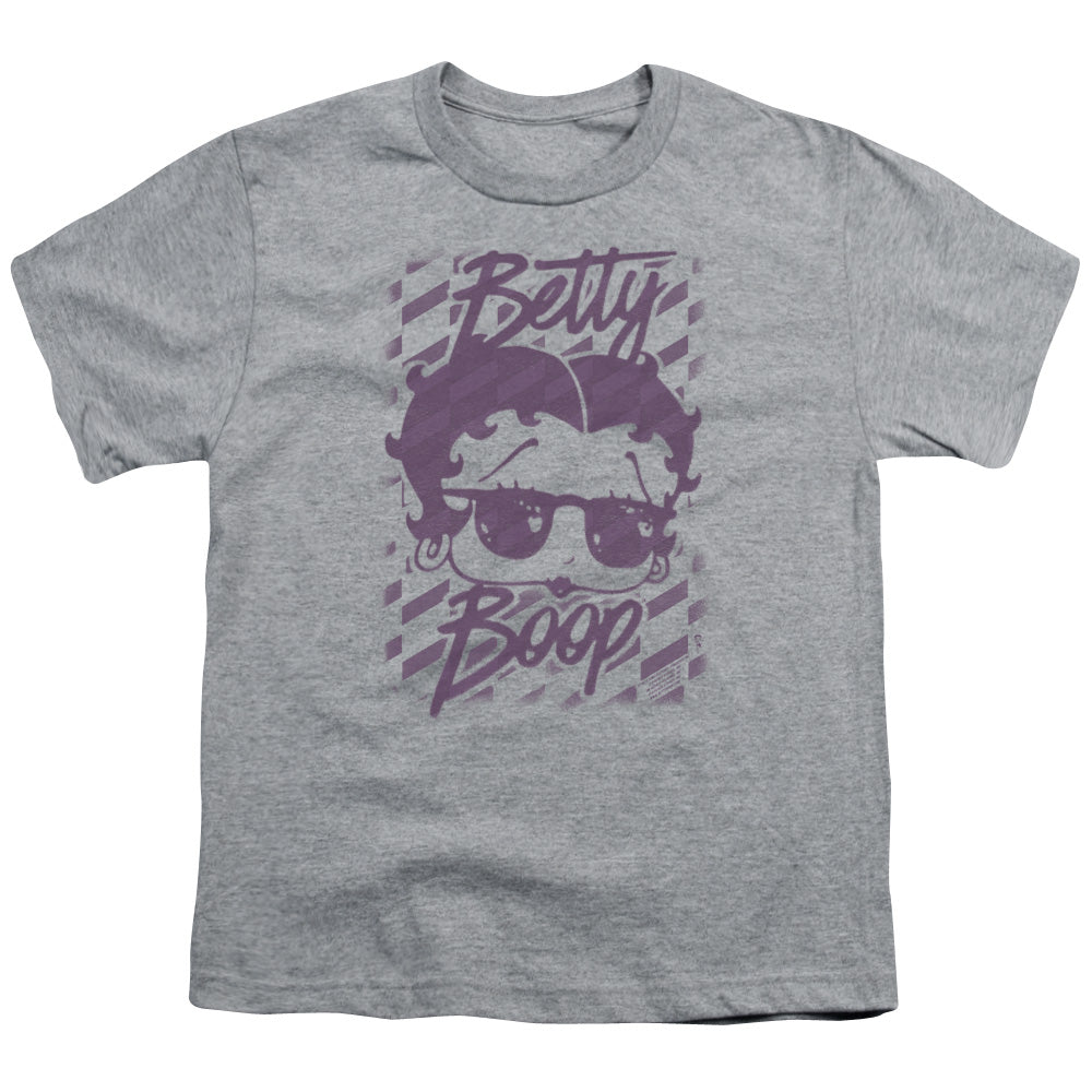 Betty Boop Summer Shades Athletic Heather Youth/Toddler T-Shirt