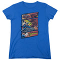 Superman vs Zod Womens T-Shirt