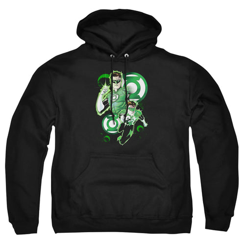 Justice League Gl In Action Pullover Hoodie