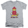 Garfield Im Used To It V-Neck T-Shirt