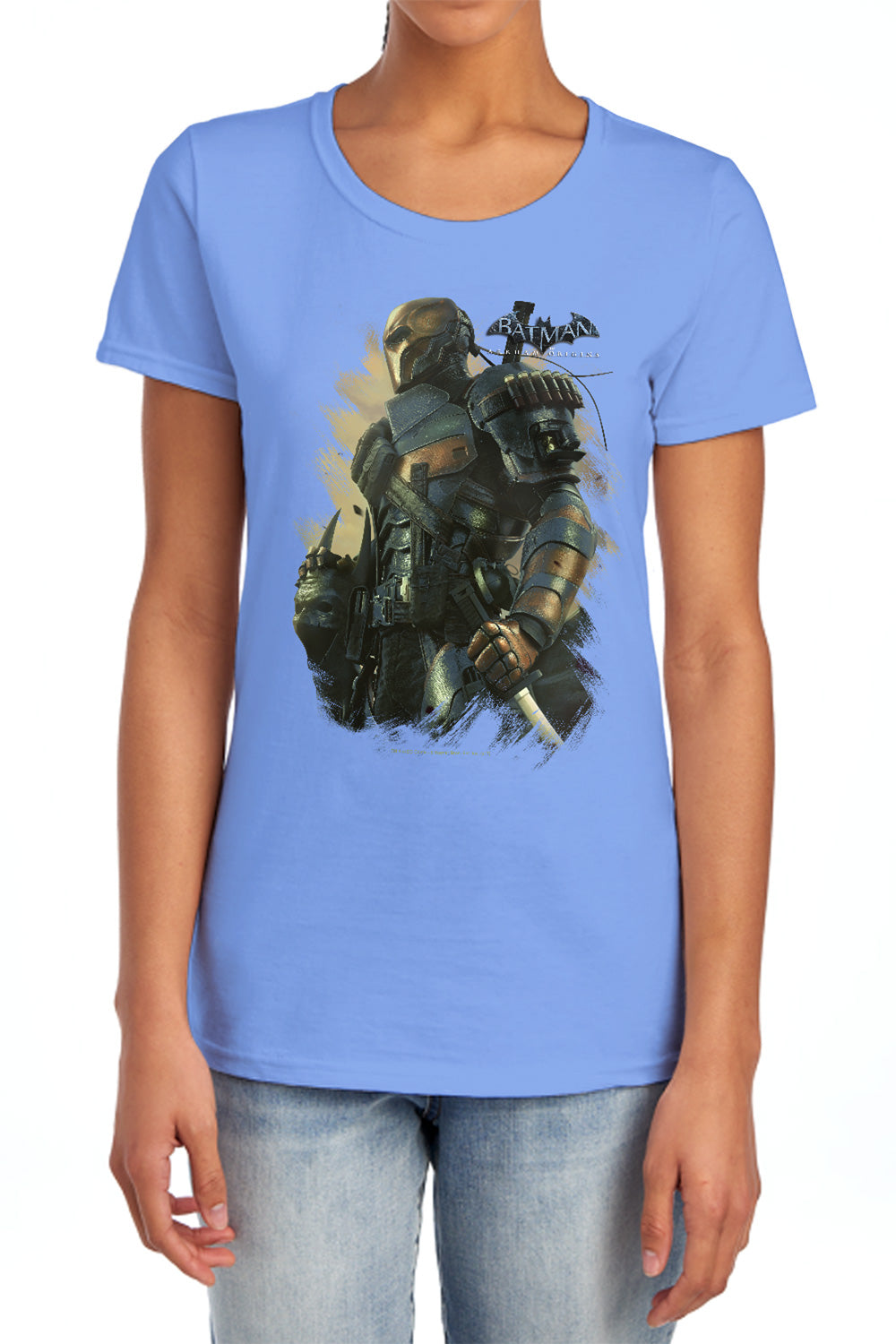 Batman Deathstroke Womens T-Shirt