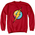The Flash Tie Dye Flash Logo Crewneck Sweatshirt