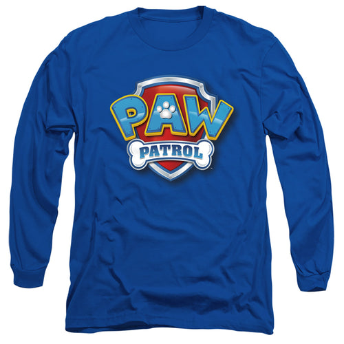 Paw Patrol 3D Logo Long Sleeve T-Shirt