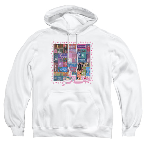 Pink Panther Vintage Titles Pullover Hoodie