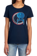 Star Trek Enterprise Patch Womens T-Shirt