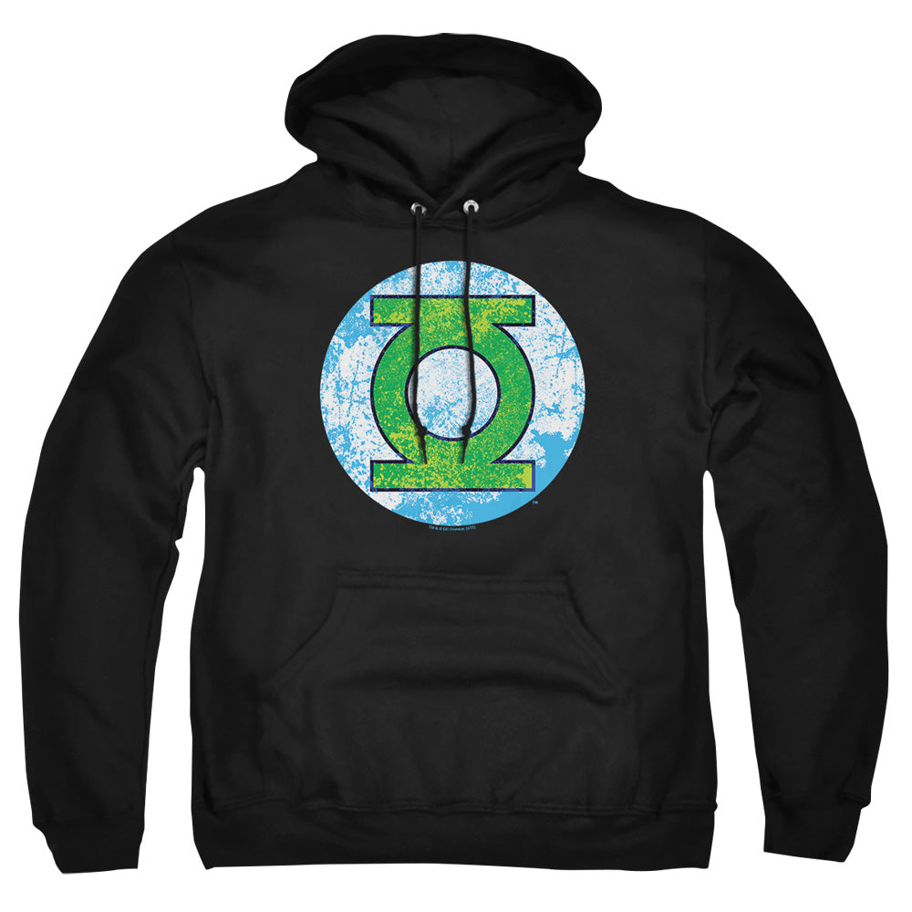 DC Comics Gl Neon Distress Logo Pullover Hoodie