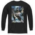 Batman Fighting The Storm Youth Long Sleeve T-Shirt