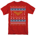 Wonder Woman Ugly Christmas Logo T-Shirt
