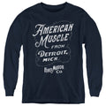 Ford American Muscle Classic Script Youth Long Sleeve T-Shirt