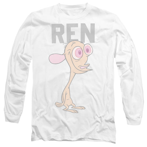 Ren and Stimpy Collegiate Ren Long Sleeve T-Shirt