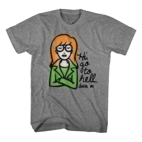 Hi Go To MTV t-shirt in graphite heather