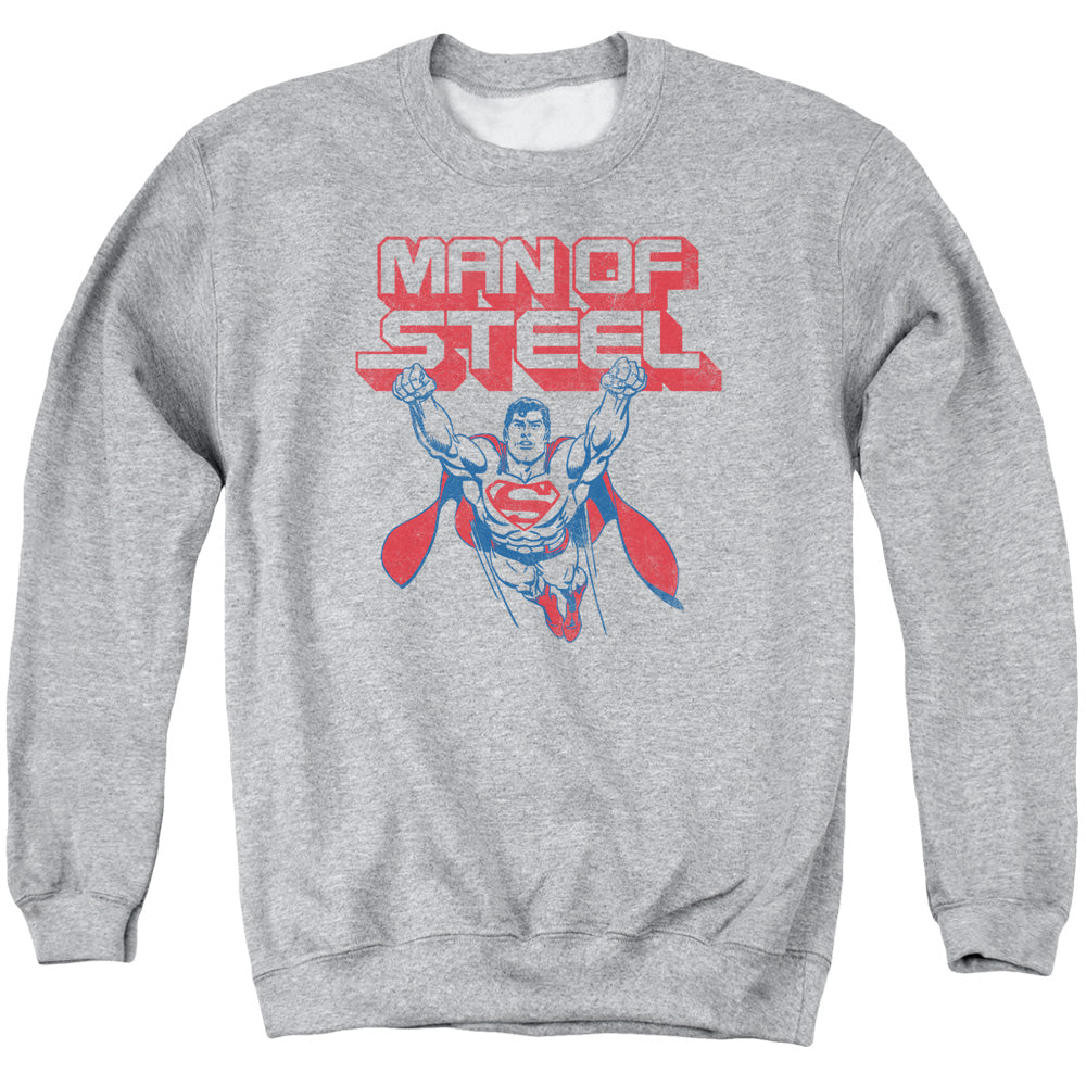 Superman Steel Retro Crewneck Sweatshirt