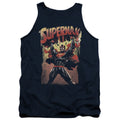 Superman Lift Up Navy Tank Top