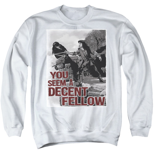 The Princess Bride Fellow White Crewneck Sweatshirt