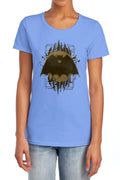 Batman Batman Crest Womens T-Shirt