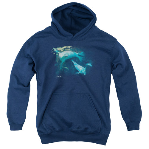 Wild Wings Kelp Patrol Sea Lions Youth Hoodie