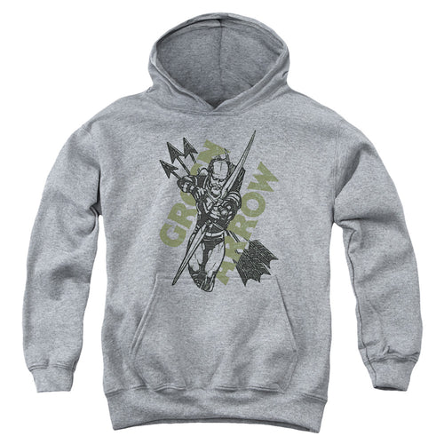 Justice League Archers Arrows Youth Hoodie