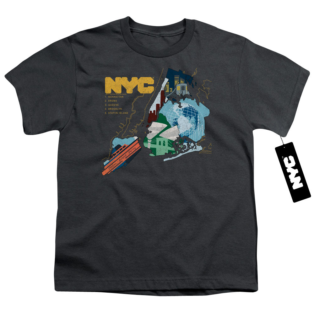 New York City Five Boroughs Youth/Toddler T-Shirt