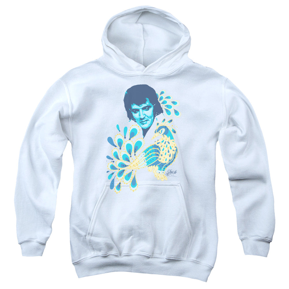 Elvis Presley Peacock Youth Hoodie