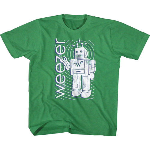 Weezer Robot Youth/Toddler T-Shirt