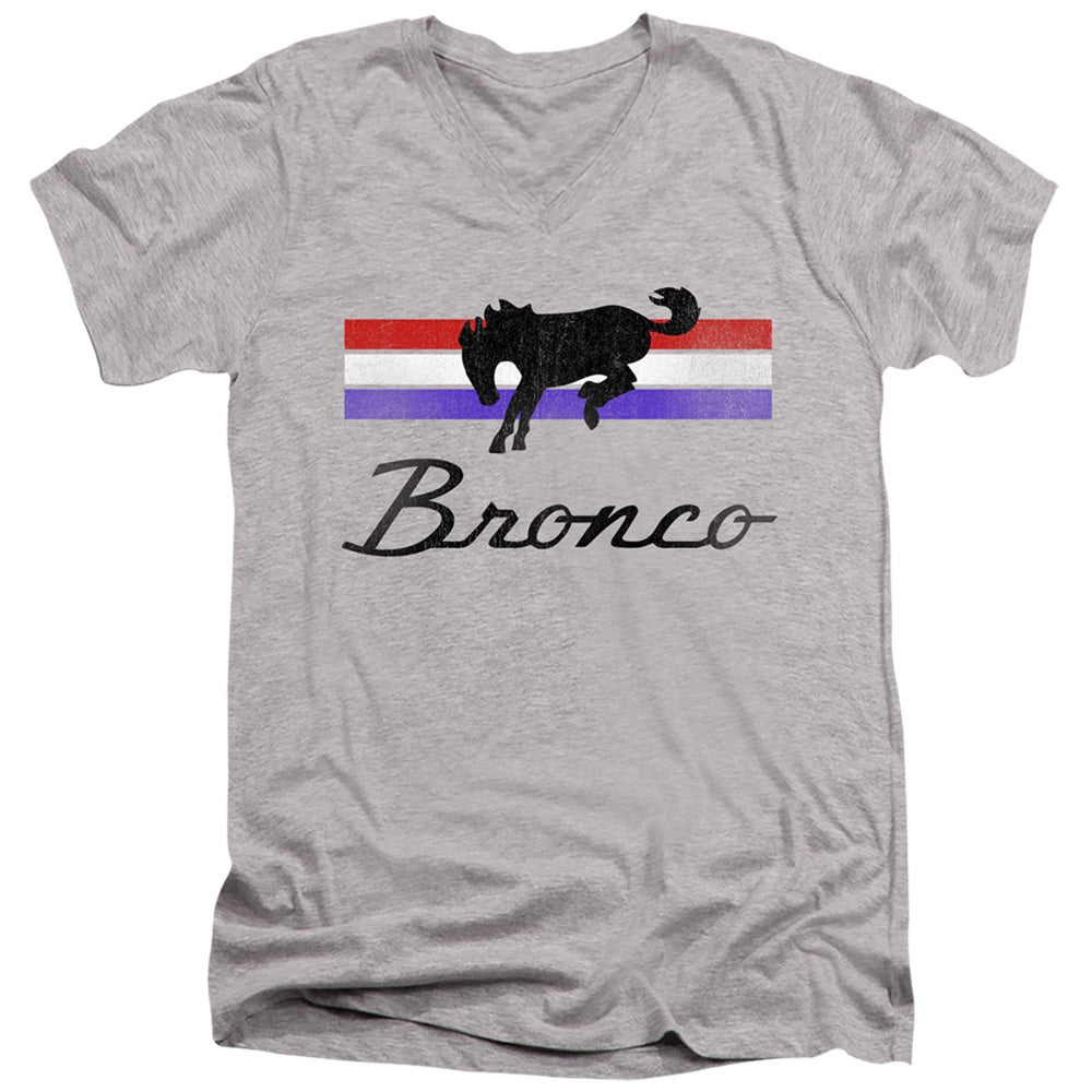 Ford Bronco Stripes V-Neck T-Shirt