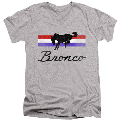 Ford Bronco Stripes V-Neck T-Shirt