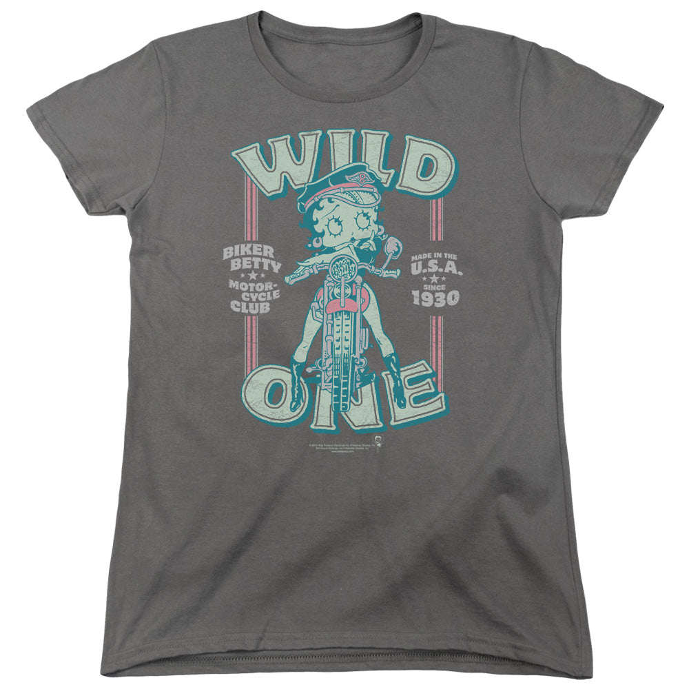 Betty Boop Wild One Womens T-Shirt