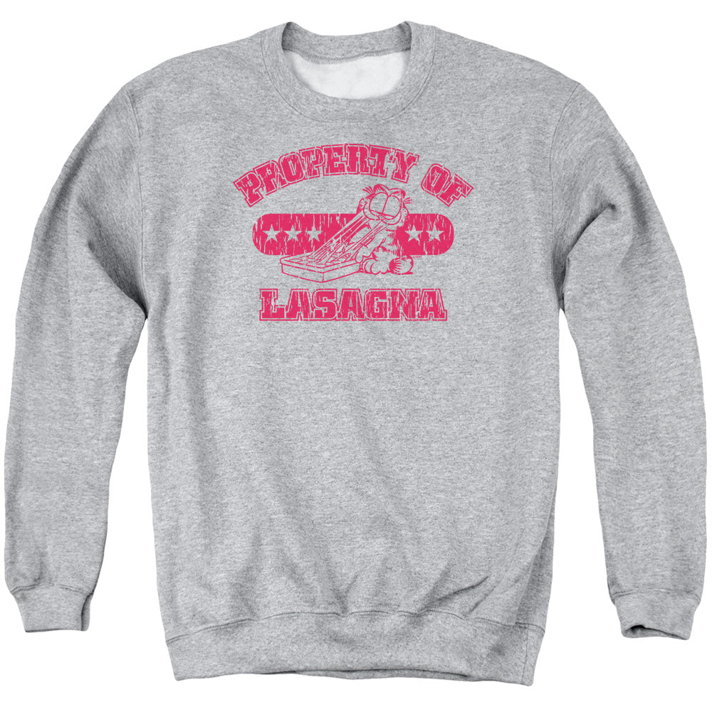 Garfield Property Of Lasagna Crewneck Sweatshirt