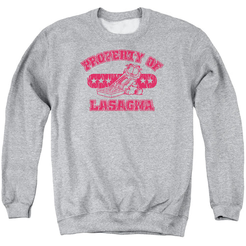Garfield Property Of Lasagna Crewneck Sweatshirt