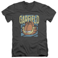Garfield Rad Garfield V-Neck T-Shirt