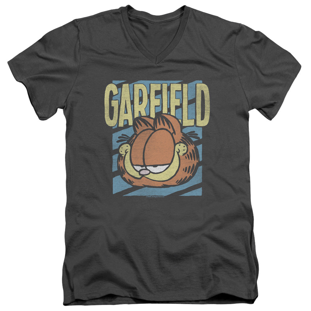 Garfield Rad Garfield V-Neck T-Shirt