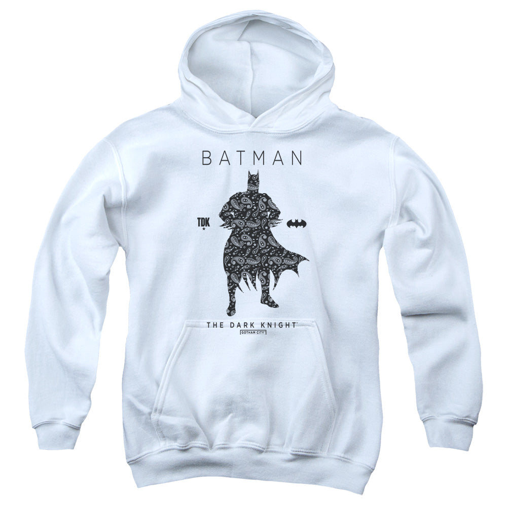 Batman Paislety Silhouette Youth Hoodie