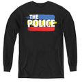 The Police Three Stripes Logo Youth Long Sleeve T-Shirt