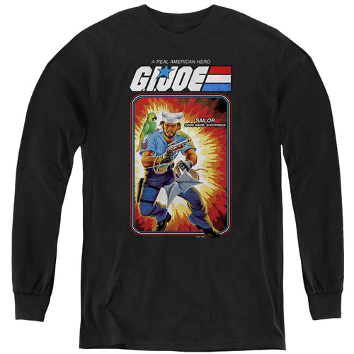 G.I. Joe Shipwreck Card Youth Long Sleeve T-Shirt