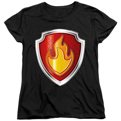 Paw Patrol Marshall Badge Womens T-Shirt