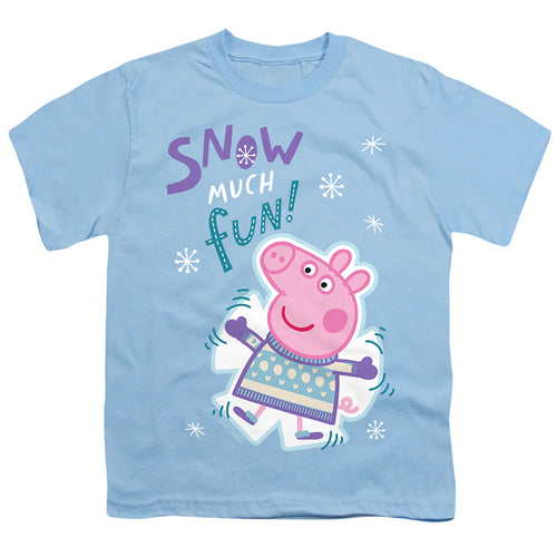 Peppa Pig Snow Much Fun for Christmas Youth/Toddler T-Shirt