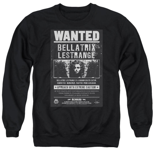 Harry Potter Wanted Bellatrix Crewneck Sweatshirt