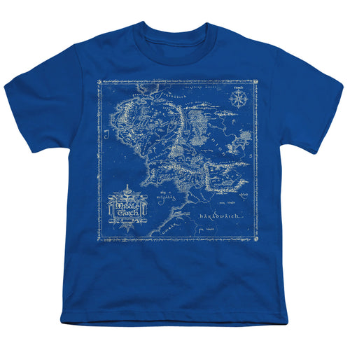 Lord of the Rings Map Of Me Youth/Toddler T-Shirt