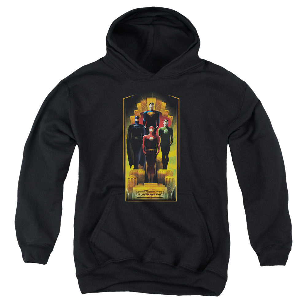 Justice League Deco Youth Hoodie