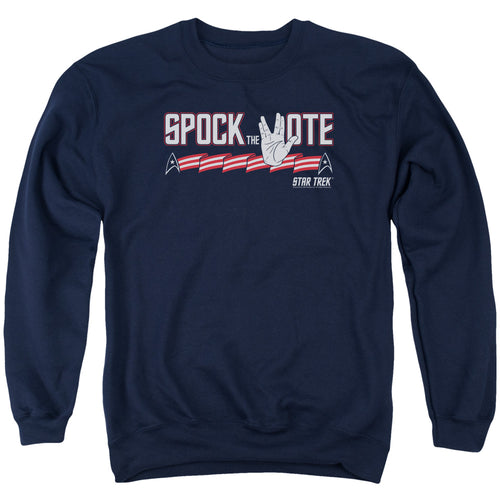 Star Trek Spock the Vote Crewneck Sweatshirt