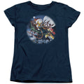 Garfield Moonlight Ride Womens T-Shirt