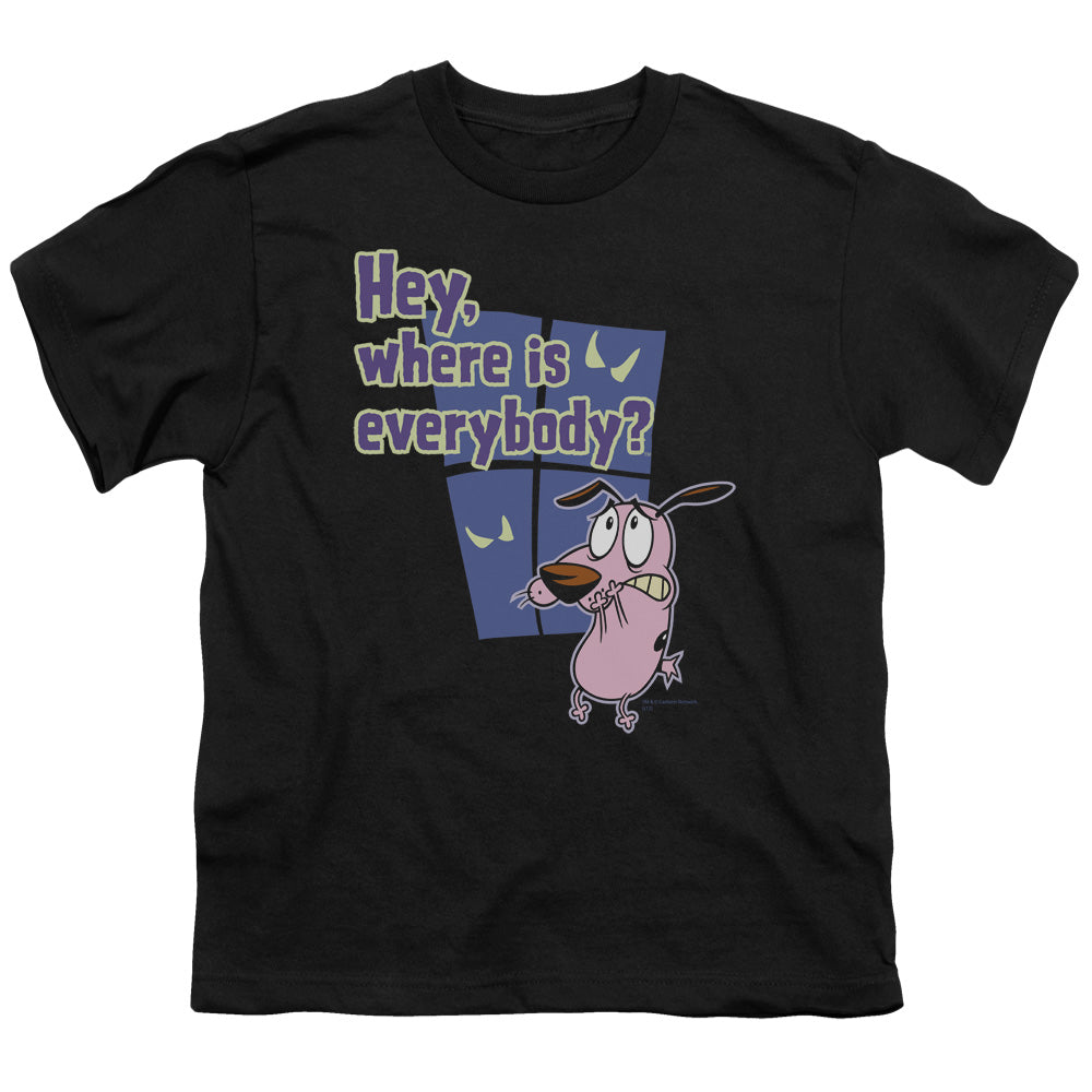 Courage the Cowardly Dog Where Is Everybody Youth/Toddler T-Shirt