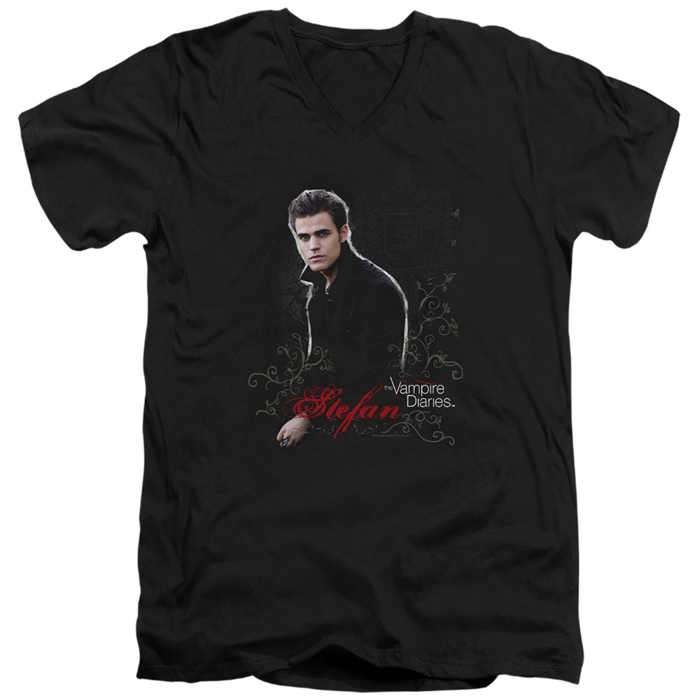 The Vampire Diaries Stefan Signature V-Neck T-Shirt