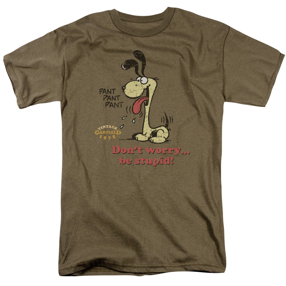 Garfield Dont Worry Be Stupid T-Shirt