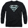 Superman Chrome Shield Long Sleeve T-Shirt