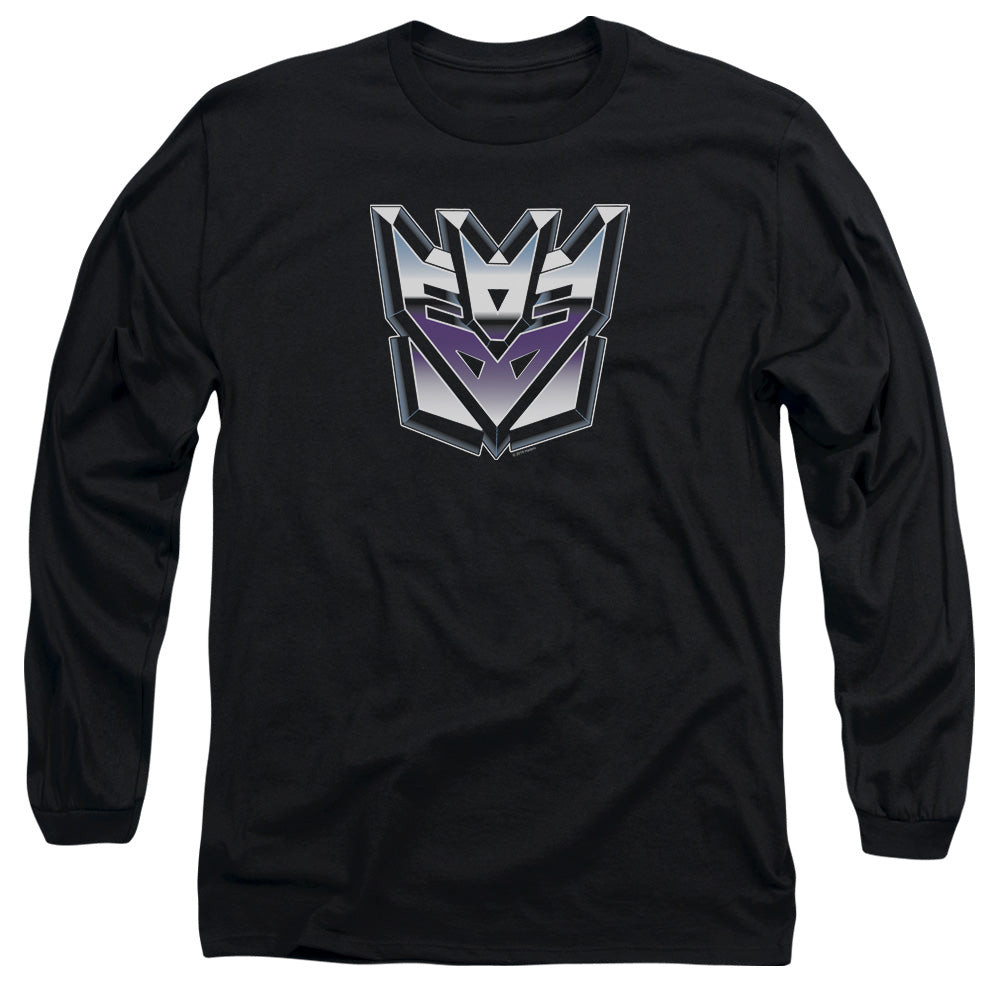 Transformers Decepticon Airbrush Logo Long Sleeve T-Shirt