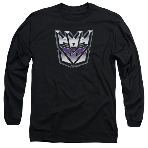 Transformers Decepticon Airbrush Logo Long Sleeve T-Shirt