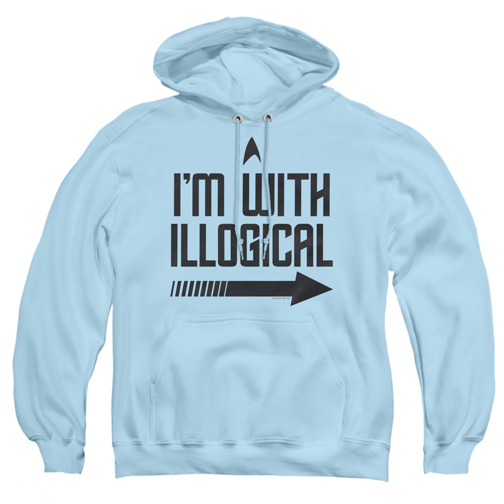 Star Trek I'm With Illogical Pullover Hoodie
